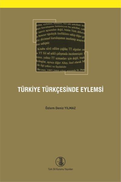Türkiye Türkçesinde Eylemsi - Özlem Deniz Yılmaz