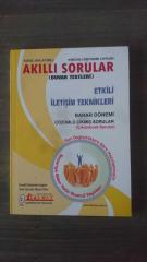 İLKUMUT AÇIKÖĞRETİM - AKILLI SORULAR - ETKİLİ İLETİŞİM TEKNİKLERİ -  BAHAR DÖNEMİ KONU ANLATIMLI-ÇÖZÜMLÜ SORULAR