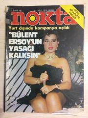 NOKTA - 20 EYLÜL1987 YIL 5 SAYI 37 BÜLENT ERSOY'UN YASAĞI KALKSIN, DERS KİTAPLARI FACİASI