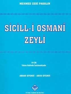 Sicill-i Osmani Zeyli (19 Cilt Takım)