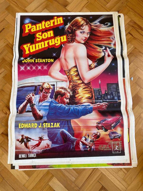 PANTER'İN SON YUMRUĞU FİLMİNİN AFİŞİ OYNAYANLAR: JOHN STANTON, EDWARD J. STAZAK