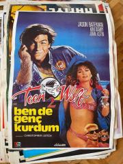 Ben de Genç Kurdum - Teen Wolf 2 Film Afişi | Jason Bateman, Kim Darby, John Astin