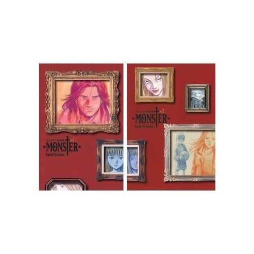 Monster 1. ve 2. Ciltler Manga Seti - Naoki Urasawa