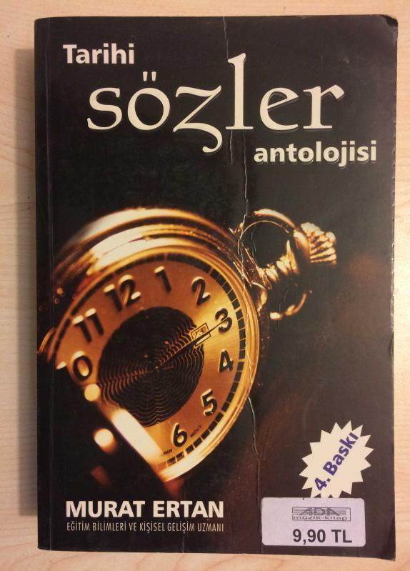 TARİHİ SÖZLER ANTOLOJİSİ