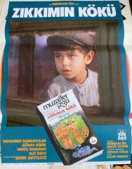 Memduh Ün filmi ZIKKIMIN KÖKÜ Film Afişi - Muzaffer İzgü Kitap Lansmanıyla Beraber | Menderes Samancılar, Günay Girik