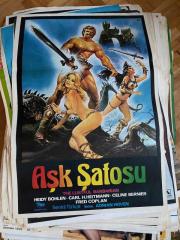 AŞK ŞATOSU FİLMİNİN AFİŞİ OYNAYANLAR: HEIDY BOHLEN, CARL H. HEITMANN, CELINE BERNIER, FRED COPLAN - YÖNETMEN: ADRIAN HOVEN