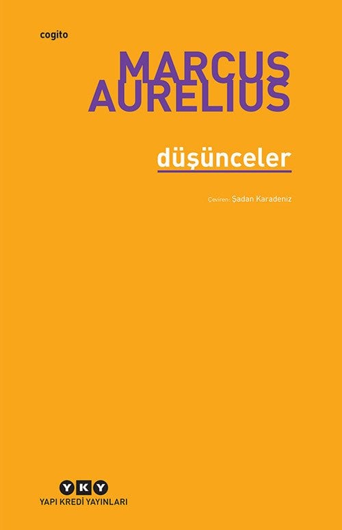 Düşünceler - Marcus Aurelius