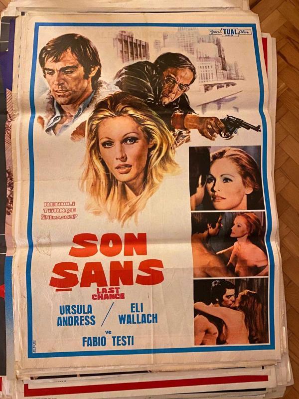 Son Şans - Last Chance Stateline Motel (1973) Film Afişi | Eli Wallach, Ursula Andress, Fabio Testi