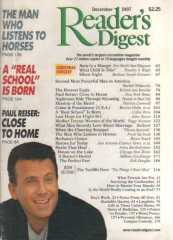 READER'S DIGEST  DECEMBER 1997 (A REAL SCHOOL IS BORN, THE MAN WHO LISTENS TO HORSES, PAUL REISER: CLOSE TO HOME