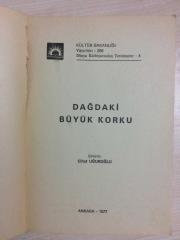 DAĞDAKİ BÜYÜK KORKU