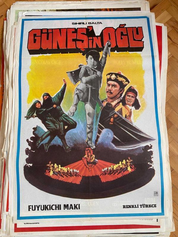 Sihirli Balta GÜNEŞİN OĞLU FİLMİNİN AFİŞİ OYNAYANLAR: FUYUKICHI MAKI