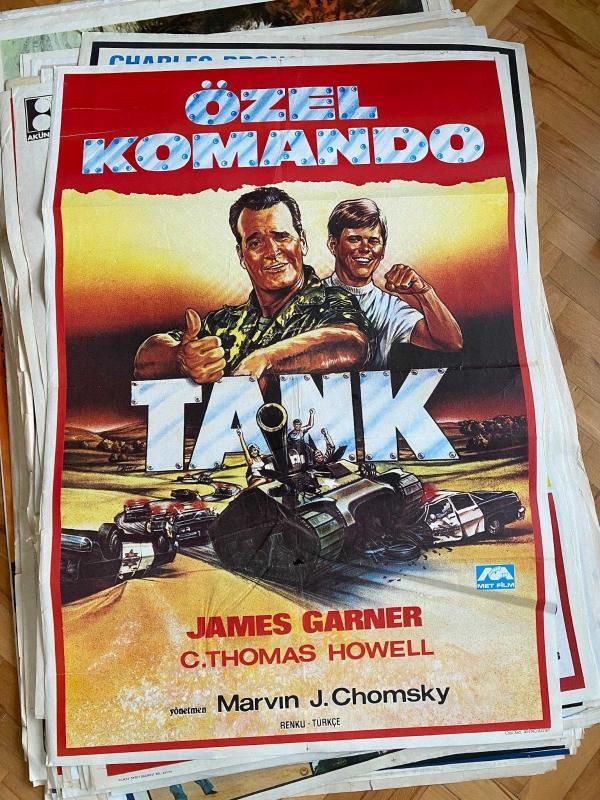 ÖZEL KOMANDO TANK FİLMİNİN AFİŞİ - JAMES GARNER