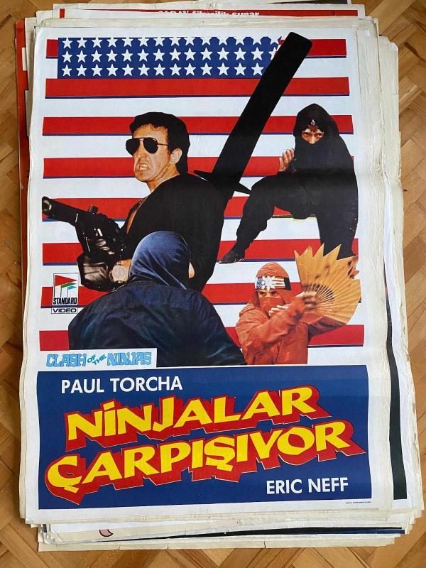 Ninjalar Çarpışıyor - Clash of the Ninjas Film Afişi | Paul Torcha, Eric Neff