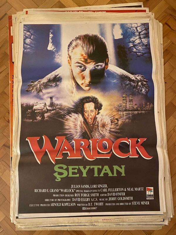 WARLOCK ŞEYTAN FİLM AFİŞİ | Julian Sands