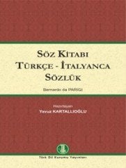 Söz Kitabı Türkçe - İtalyanca Sözlük