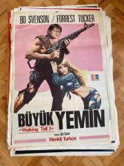 BÜYÜK YEMİN - Walking Tall 3 FİLM AFİŞİ | Bo Svenson, Forrest Tucker
