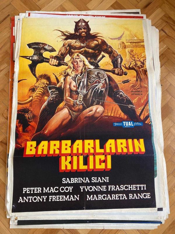 BARBARLARIN KILICI Film Afişi | Sabrina Siani, Peter Mac Coy