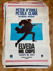 ELVEDA MR. CHIPS - Goodbye, Mr. Chips (1969) Film Afişi | Peter O'Toole, Petula Clark, Michael Redgrave