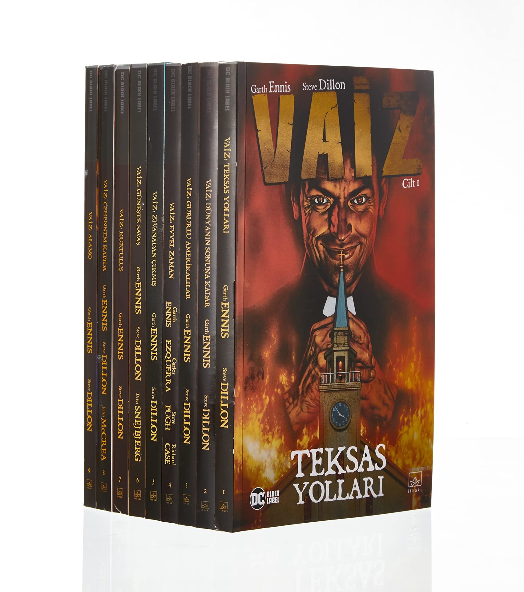 Vaiz 9 Kitap Kutulu Takım - Garth Ennis