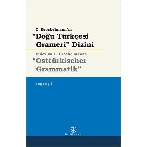 Doğu Türkçesi Grameri Dizini