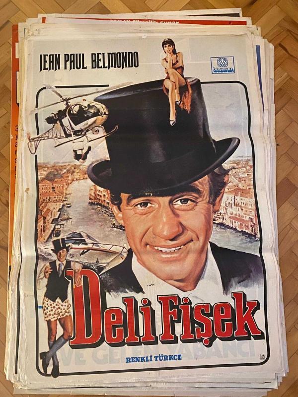 DELİ FİŞEK - Jean-Paul BELMONDO Film Afişi