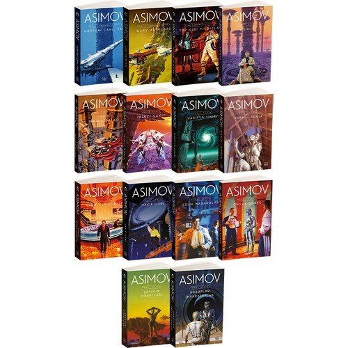 Isaac Asimov 14 Kitap Tam Takım