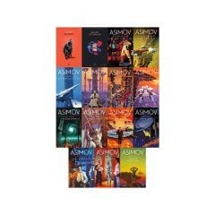 Isaac Asimov 16 Kitap Bilim Kurgu Seti / Vakıf Serisi - Ben Robot - Robot Serisi - Galaktik Imparatorluk Serisi