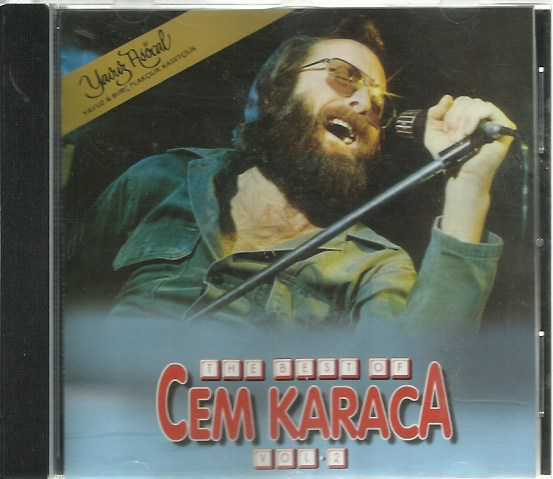 CEM KARACA - THE BEST OF CEM KARACA VOL. 2 - CD (YAVUZ ASÖCAL YAVUZ & BURÇ PLAKÇILIK KASETÇİLİK)