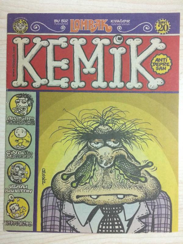 KEMİK  ANTİDEPRESAN - BU BİR LOMBAK KIYAĞIDIR - SAYI 20