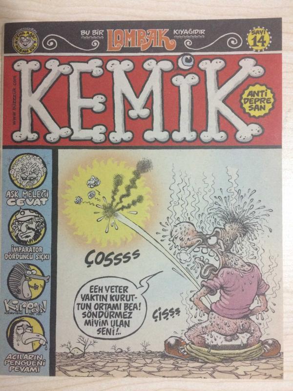 KEMİK  ANTİDEPRESAN - BU BİR LOMBAK KIYAĞIDIR - SAYI 14