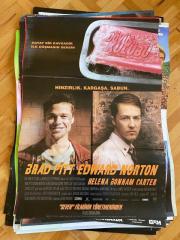 Fight Club | Dövüş Külübü Film Afişi | Brad Pitt, Edward Norton