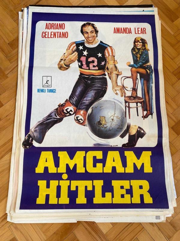 AMCAM HİTLER FİLMİNİN AFİŞİ OYNAYANLAR: ADRIANO CELENTANO, AMANDA LEAR