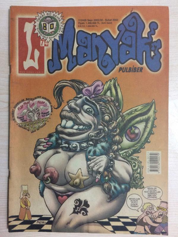 L-MANYAK SAYI 74 - ŞUBAT 2002/2 PULBİBER