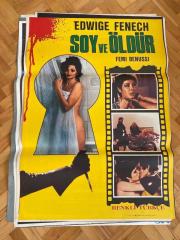 SOY VE ÖLDÜR FİLMİNİN AFİŞİ - EDWIGE FENECH, FEMI BENUSSI