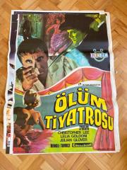 ÖLÜM TİYATROSU | THEATRE OF DEATH FİLMİNİN AFİŞİ | CHRISTOPHER LEE