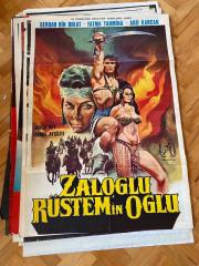 ZALOĞLU RÜSTEM'İN OĞLU FİLMİNİN AFİŞİ - SERDAR BİN BOLAT, FATMA TAHMİNA, ARİF KARCAN, ZÜHRE AYGÜZEL