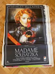 MADAME SOUSATZKA FİLMİNİN AFİŞİ OYNAYANLAR: SHIRLEY MacLAINE, PEGGY ASHCROFT, SHABANA AZMI YÖNETMEN: JOHN SCHLESINGER