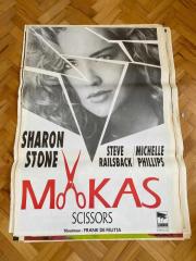 MAKAS FİLMİNİN AFİŞİ OYUNCULAR: SHARON STONE, STEVE RAILSBACK, MICHELLE PHILLIPS YÖNETMEN: FRANK DE FELITTA