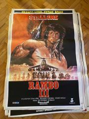 Rambo 2 ve Rambo 3 İkili Film Afişi | İlk Kan 2 - First Blood Part II | Sylvester Stallone | Saray Filmcilik 1985