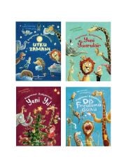 Sophie Schoenwald - Hayvanat Bahçesinde Uyku Zamanı Hikayeleri Seti (4 Kitap) - İş Bankası Kültür Yayınları