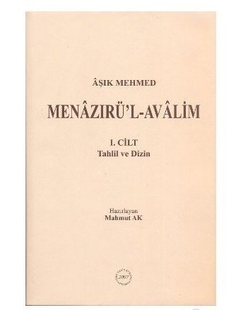 Aşık Mehmed - Menazırü'l-Avalim (3 Kitap Takım Ciltli)