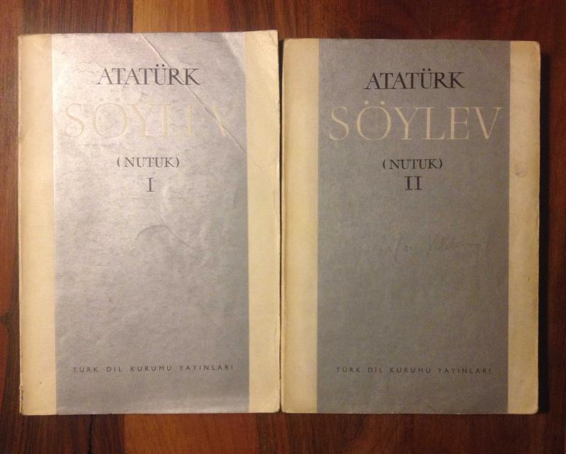 SÖYLEV (NUTUK) I - II ( CİLT 1-2 TAKIM)