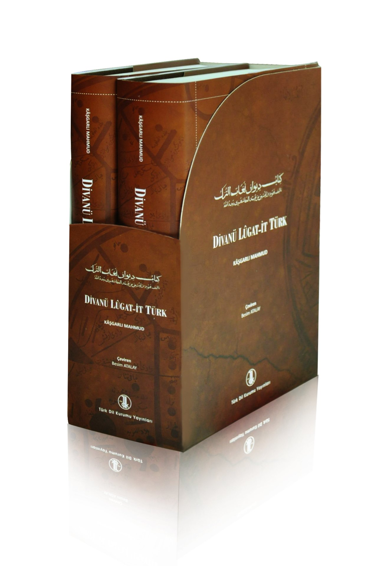 Divanü Lügat-It Türk (2 Cilt Kutulu) - Kaşgarlı Mahmud / ciltli, kutulu