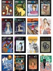 Junji Ito 16 Kitap Manga Koleksiyon Set - Gerekli Şeyler