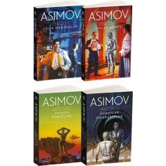 Isaac Asimov Robot Serisi 4 Kitap Takım /çelik Mağaralar - Çıplak Güneş - Şafağın Robotları, Robot Serisi 3. Kitap - Robotlar ve Imparatorluk , Robot Serisi 4. Kitap