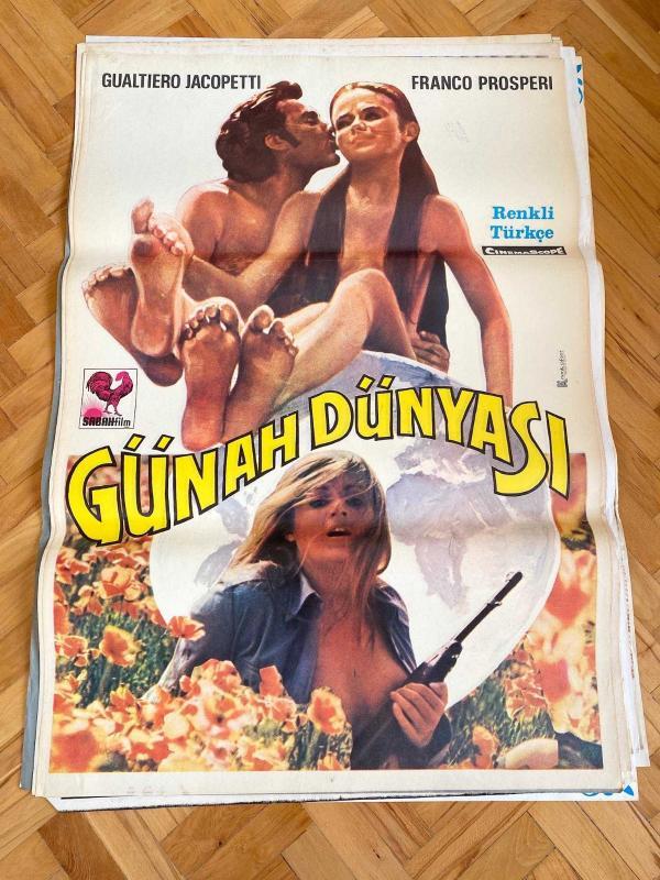 GÜNAH DÜNYASI FİLMİNİN AFİŞİ - FRANCO PROSPERI, GUALTIERO JACOPETTI