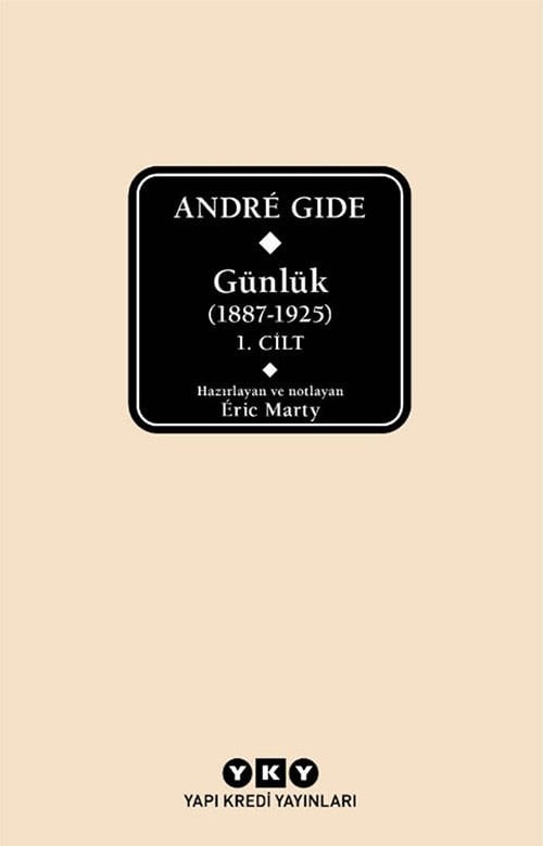 Andre Gide - Günlük (1887-1925) 1. Cilt - Delta Baskı