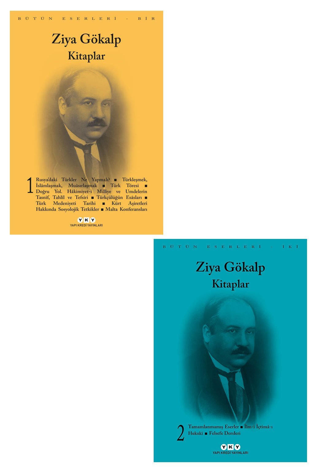 Ziya Gökalp Bütün Eserleri – Kitaplar 1 - 2 Set
