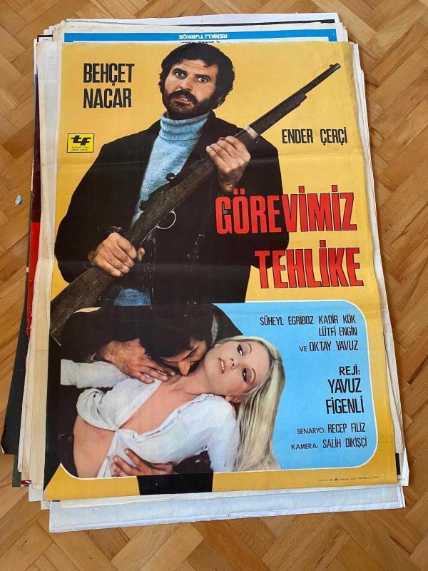 GÖREVİMİZ TEHLİKE BEHÇET NACAR FİLM AFİŞİ