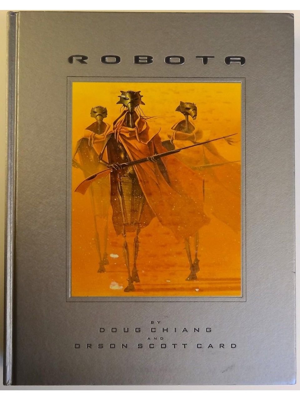 Chronicle Books Robota: Reign Of Machines Story And Art - Ciltli Kapak - Ingilizce - Chiang, Doug,Card, Orson Scott [Aug 01, 2003]